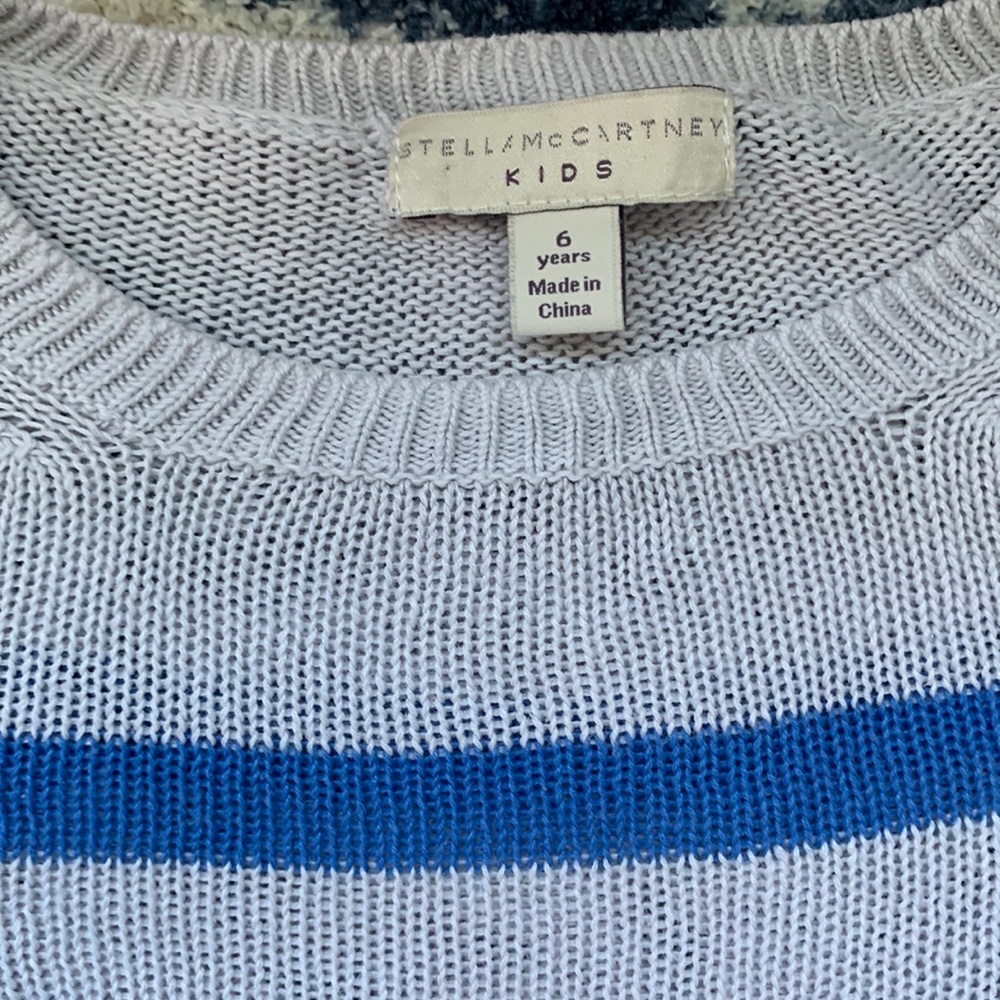 Stella McCartney kids beach sweater size 6